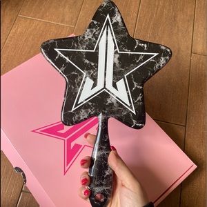 Jeffree Star Cosmetics black marble Star mirror NIB